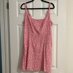 Old Navy Pink and White Floral Top